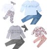 Dětské oblečení - dětský set oblečení pro holčičku ve 4 variantách - výprodej skladu