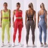 oblečení  - fitness - krásný barevný fitness set na cvičení s leopradím vzorem - dámské legíny - sportovní podprsenka