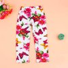 Dětské kalhoty s květinovým motivem - různé velikosti - SLEVA 70% (Velikost 8T)