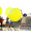 Velký nafukovací balónek - 90cm - různé barvy - SLEVA 70% (Barva Bílá)