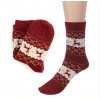 Dárky k Vánocům- ponožky se sobem, více barev SLEVA 77%