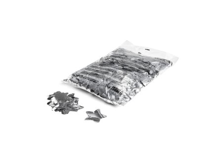 stars metallic silver