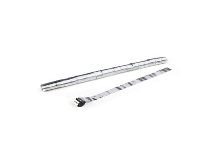 streamers 10x1 5 silver met
