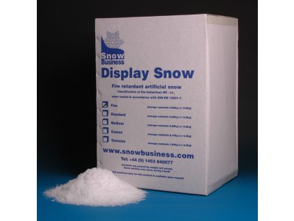 3341 1 dekoracni snih display jemny 3 8 kg