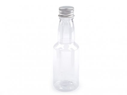 Plastová fľaštička 113x36 mm s uzáverom