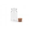 Sklenená fľaštička s korkovou zátkou Ø 20mm