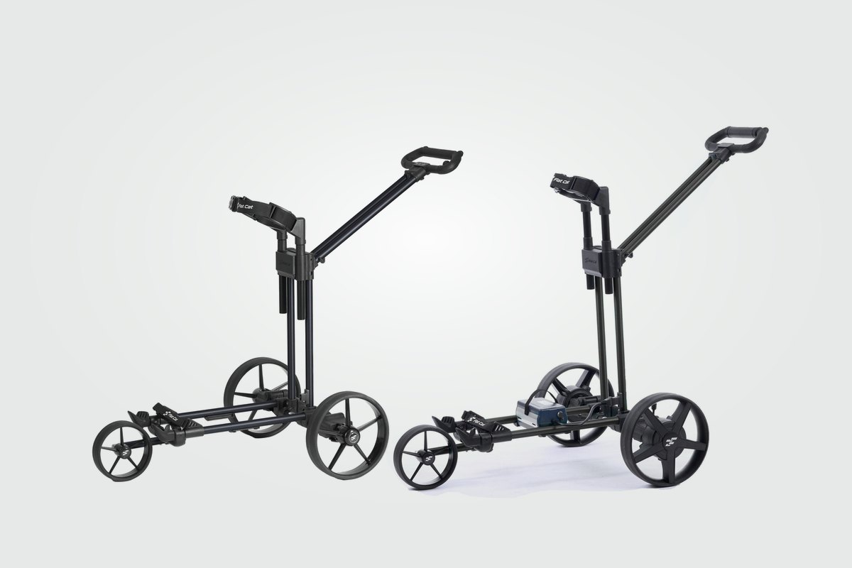 Elektrické golfové vozíky Flat Cat Go Plus 2025 a Touch 2.0 ve výprodeji