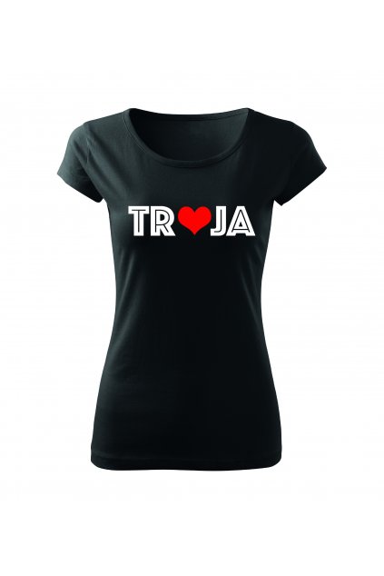 Troja triko potisk flekatee