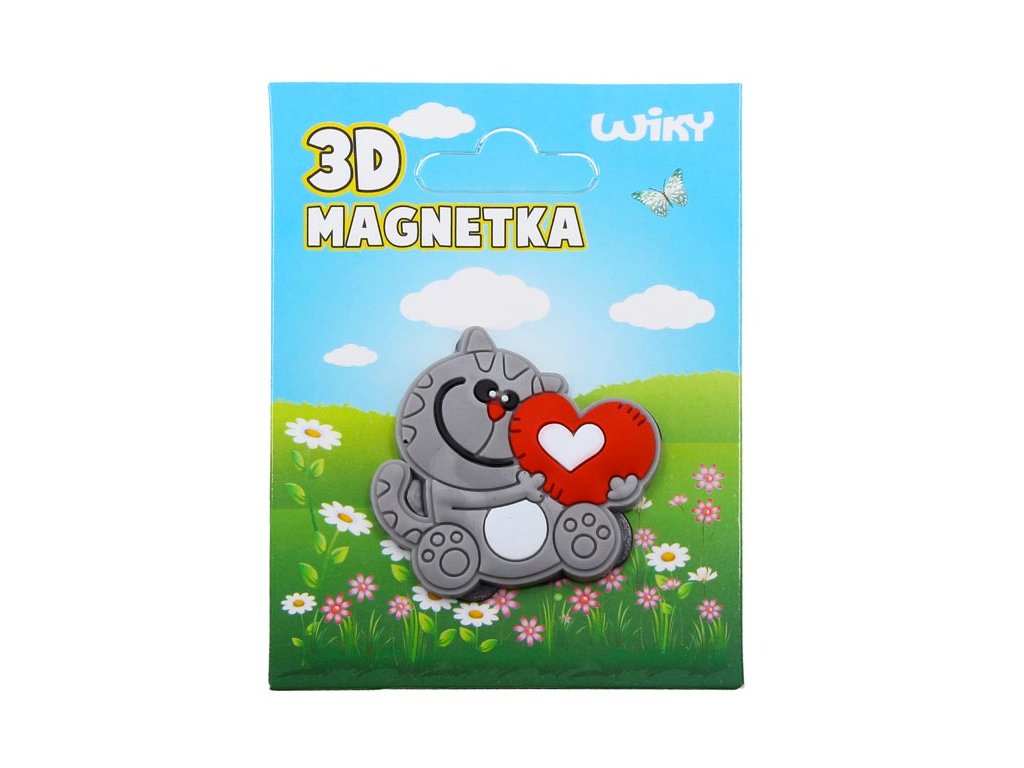 3D magnet seda kocka