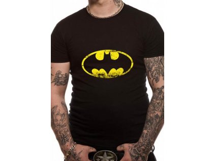 Tričko Batman - Distressed Logo