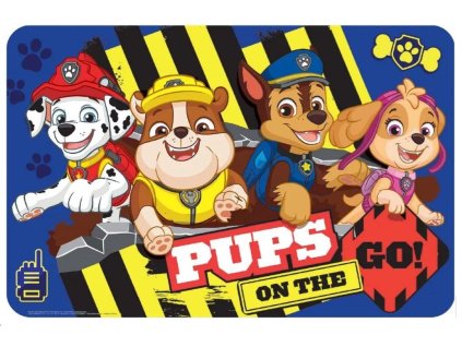 tlapkova patrola podlozka modra