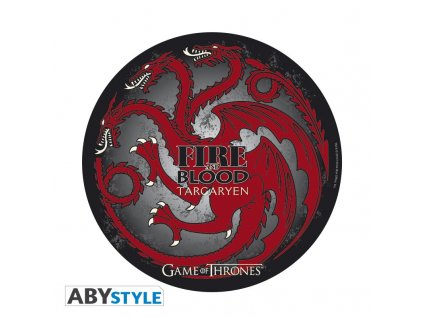 game of thrones mousepad targaryen in shape