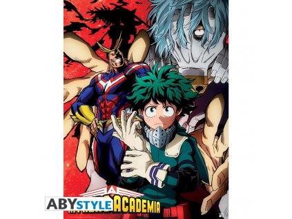 my hero academia poster deku vs tomura 52x38