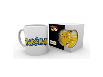pokemon hrnek 320 ml logo pikachu subli box x2