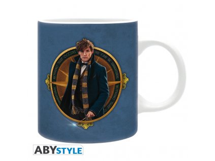 fantastic beasts mug 320 ml newt blue subli with box x2