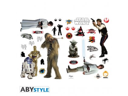 star wars stickers 100x70cm rebels blister