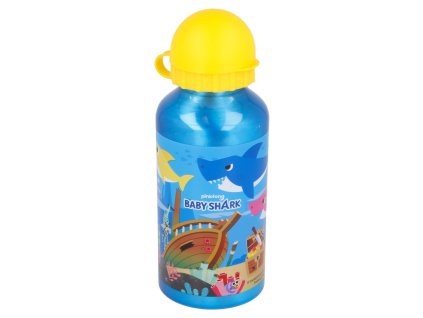 botella aluminio 400 ml baby shark
