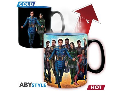 MARVEL - Eternals & Celestials, Měnící keramický hrnek 460 ml 1