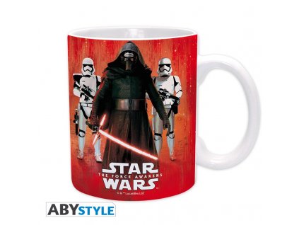 STAR WARS - Kylo Ren &amp; Troopers, Keramický hrnek 320 ml 1