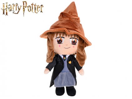 Harry Potter - Hermiona plyšová 29cm stojící v klobouku 0m+