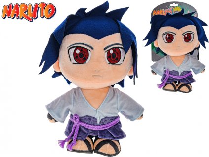 Naruto - Sasuke plyšový 25cm na kartě 0m+