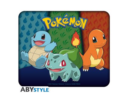 POKEMON - Flexibilní podložka pod myš - Starters Kanto 1