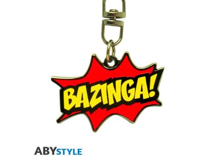 THE BIG BANG THEORY - Přívěsek na klíče "Bazinga" 1