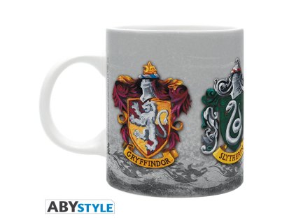 HARRY POTTER - Hrnek - 320 ml - 4 domy - s krabičkou 1