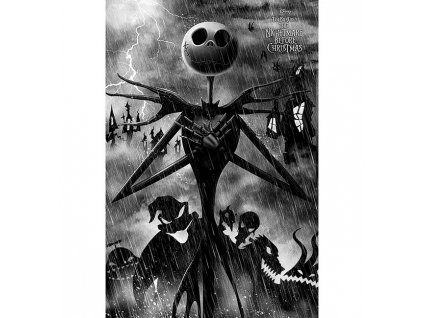 plakat nightmare before christmas storm 604219ed11cc5