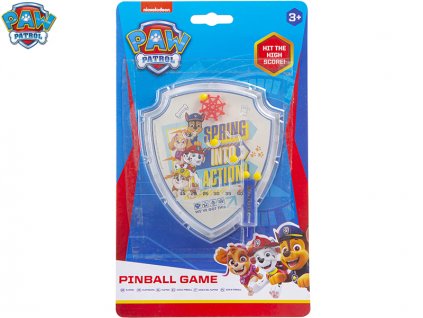 Paw Patrol pinball hra 12cm na kartě