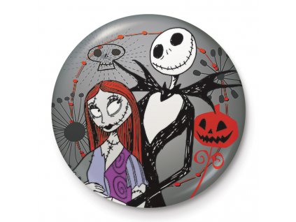 Placka Nightmare Before Christmas - Jack a Sally