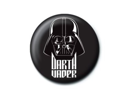 Placka Star Wars - Darth Vader Black