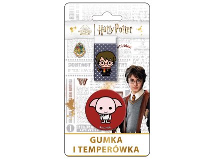 Guma a ořezávátko Harry Potter