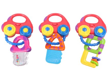 Chrastítko klíče k autu 18 cm