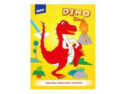 omalovánky - spojovačky Dino 210x275mm/32s
