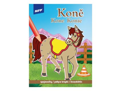 omalovánky - spojovačky Koně 210x276/32s