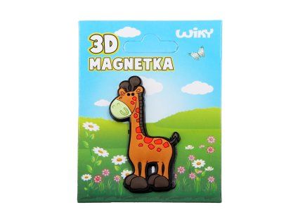 3D Magnet žirafa 7cm