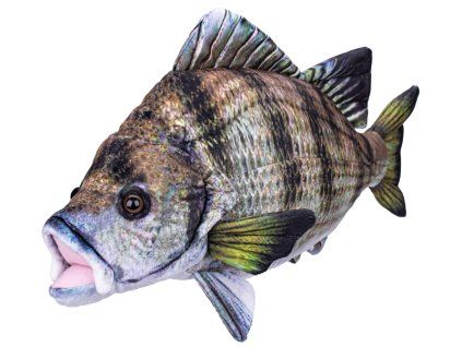 Plyšový kapr realistická hračka 45cm 0m+