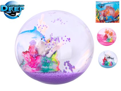destination deep micek strecovy 9cm s morskymi zviratky 3druhy v krabicce