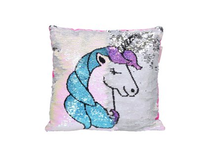 polstarek jednorozec modry menici flitry 34x34