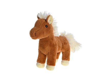 plysovy kun stojici 25cm pro deti 0m