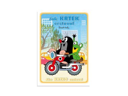 omalovanky jak krtek cestoval 15x21cm a5