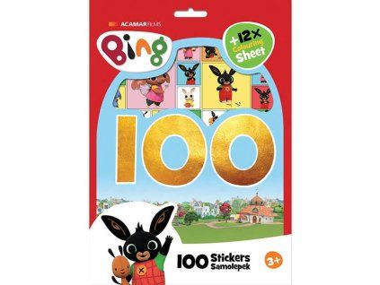 100 samolepek s omalovankovymi listy bing