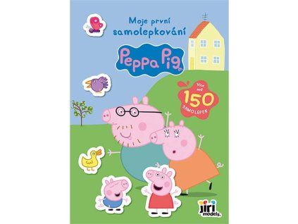 moje prvni samolepkovani prasatko peppa