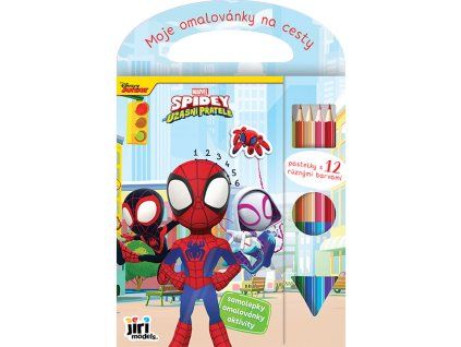 moje omalovanky na cesty spidey
