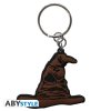 harry potter keychain pvc sorting hat x4