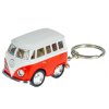 Přívěsek na klíče 5cm Volkswagen mikrobus kov zpětný chod