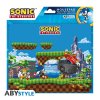 SONIC - Flexibilní podložka pod myš - Sonic, Tails & Doctor Robotnik 2