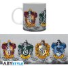 HARRY POTTER - Hrnek - 320 ml - 4 domy - s krabičkou 5