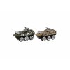 Tank/Auto vojenské/Obrněný transportér kov 7cm mix druhů